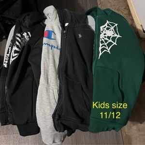 Kids Hoodies Size 11/12